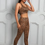 Yocwear Cheetah Girl Sports Bra and Leggings Set