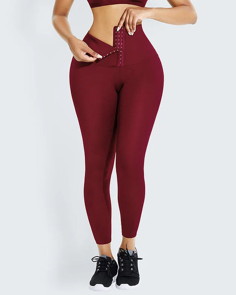 Yocwear Excell High Waisted Cherry Leggings