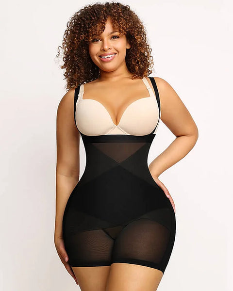 Yocwear Under-bust Sculpting Bodysuit Shorts
