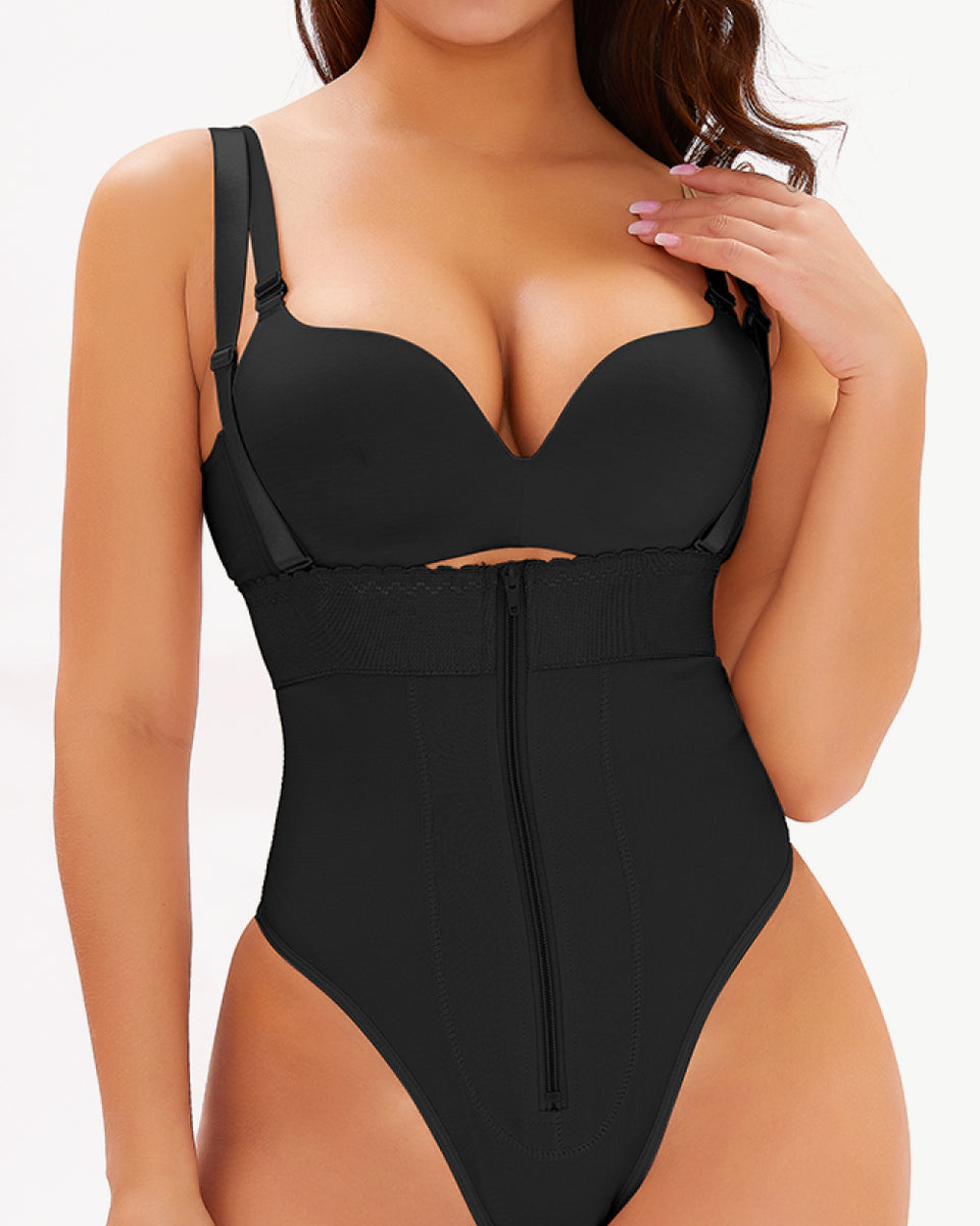 Yocwear Under Bust Thong Shaping Bodysuit