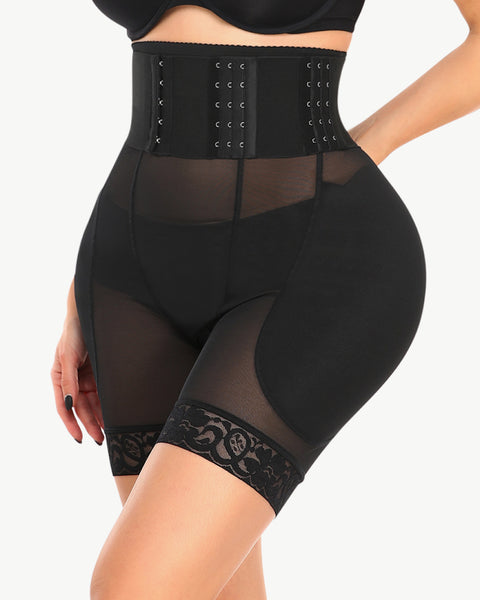 Yocwear Lace Detail Shaping Shorts