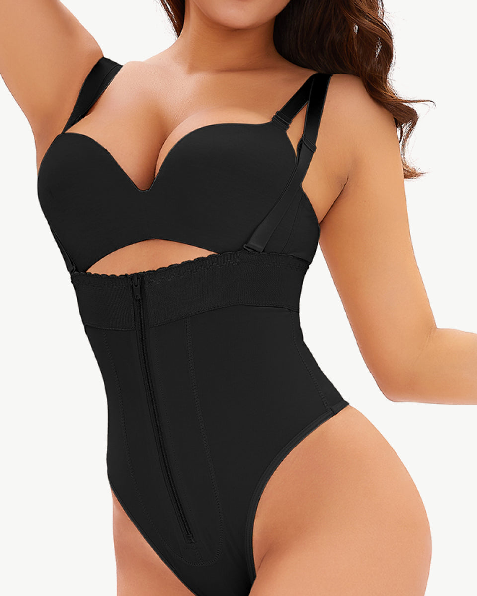 Yocwear Under Bust Thong Shaping Bodysuit