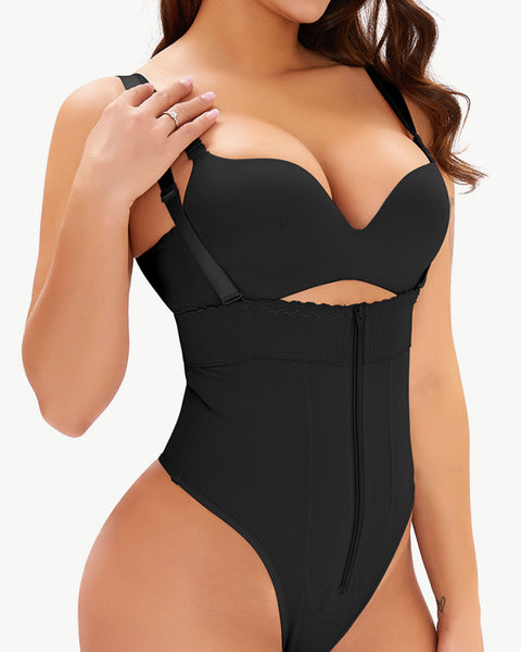 Yocwear Under Bust Thong Shaping Bodysuit