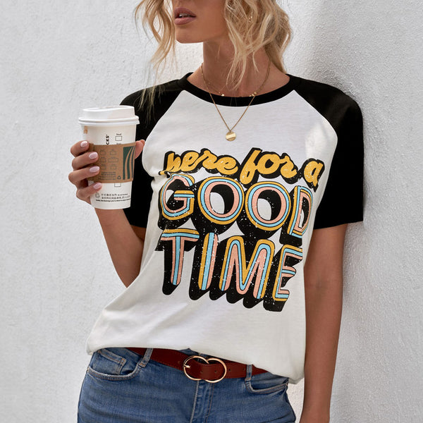 Yocwear HERE FOR A GOOD TIME Statement Shirt