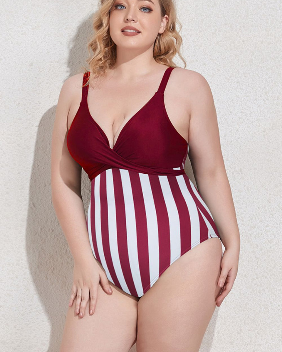 Yocwear Printed Tie-back One-Piece Swimsuit