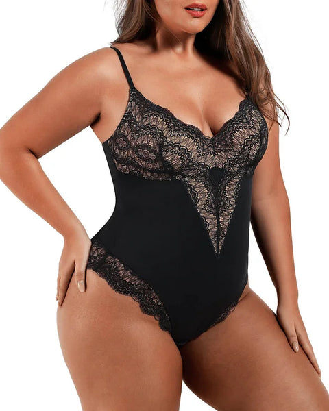 Yocwear Lace Sexy Low-back Bodysuit