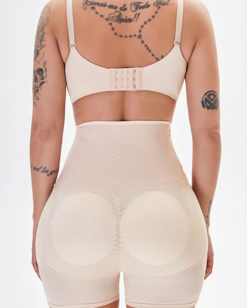 Yocwear High Waist Padded Shaping Shorts