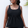 Yocwear Simple Sexy Black Tankini Set
